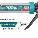 TOTAL Aluminum Caulking Gun 235mm 9"