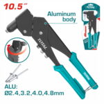 Total 360" Swivel Head-Hand Riveter 10.5"