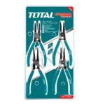 Total 4pcs Circlip Plier Set 180mm(7")