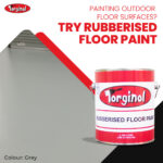 Arbo Rubberised Floor Paint (Gray)