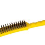 Wire Brush Yellow & Black