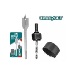 Total Lock Installation Kit 3pcs Hole Saw Set
