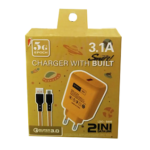 LDO-S600 18W 2 in 1 Fast Charger (Micro USB/Type C)