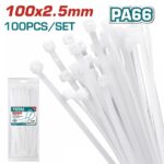Total Cable Ties 100 X 2.5mm 100pcs