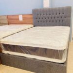 Queen Button Bed (MATTRESS SOLD SEPARATELY)