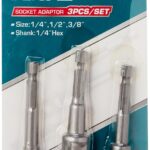 Total Socket Adaptor 3PCS Set