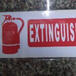 Fire Extinguisher Sticker