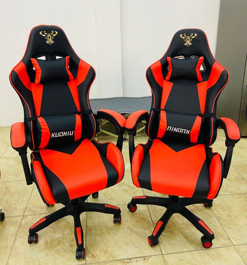 Gaming Chair (Red & Black) - Homeline