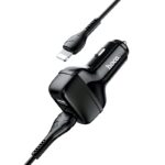 Hoco Z36 Leader Series Dual Port Car Charger Set - Image 4