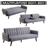Sofa Bed(Grey) - Image 2