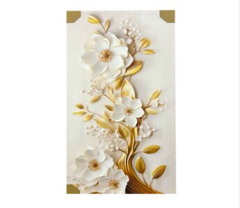 3D floral wall art panel - Image 17