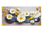 3D floral wall art panel - Image 18