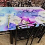 7pcs Glass Dinette Set