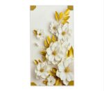 3D floral wall art panel - Image 11