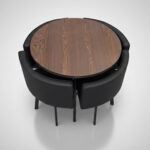 5pcs Round Dinette Set