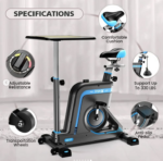 Exercise Bike With Table Desk - Image 2