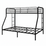 Homestar Metal Bunk Bed Single Top Regular Bottom Bunk Bed - Image 3