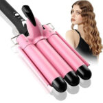 Hair Curler With 3 Barrels