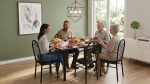 5pcs Glass Dinette Set - Image 2