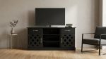 Amanda Television Stand-(Darkoak Flat) - Image 2
