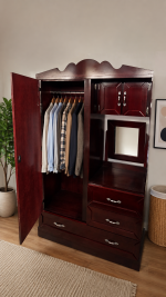 Deluxe Wardrobe (Rosewood Polish) - Image 3