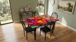 5pcs Glass Dinette Set - Image 3