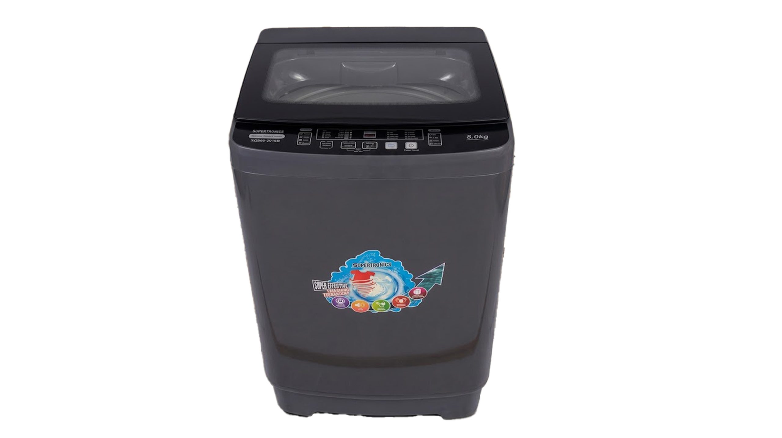 ST Supertronics 8.0kg automatic top-load washing machine - Image 1