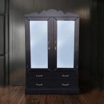 Duble Door Wardrobe (DARKOAK FLAT)