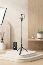 4-foot tripod and selfie stick bracket