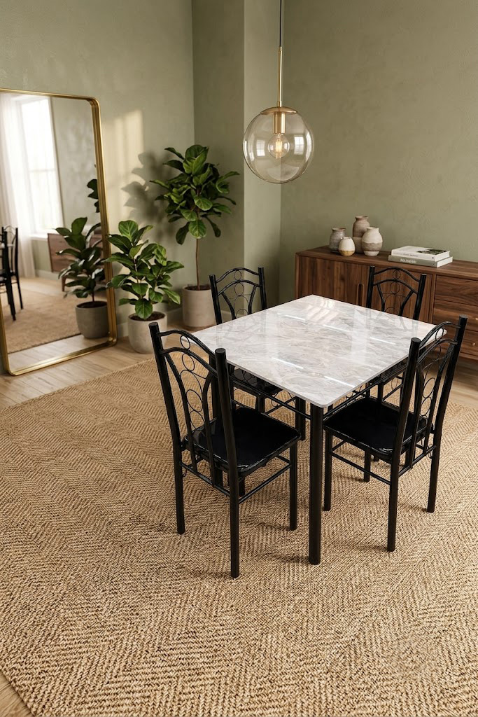 DSET 5-Piece Granite Dinette Set - Image 1