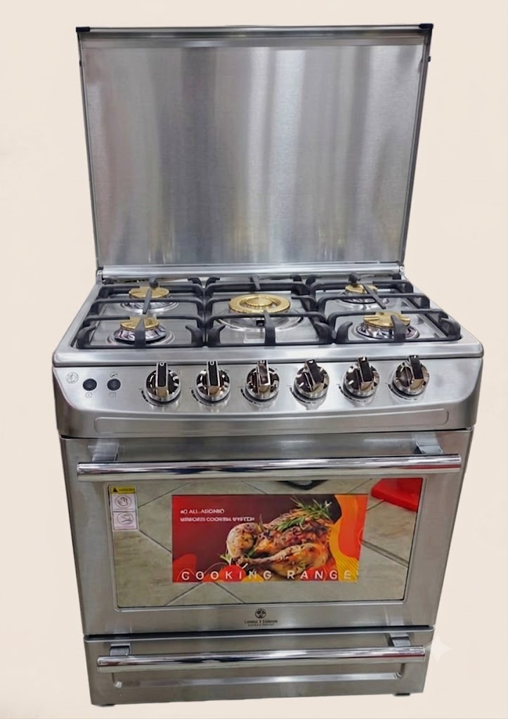 SE-1 Supreme 30-Inch 5-Burner Gas Stove - Image 1