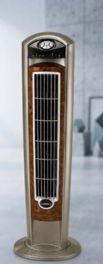 Lasko 42" Wind Curve Oscillating Tower Fan with Remote - Image 2