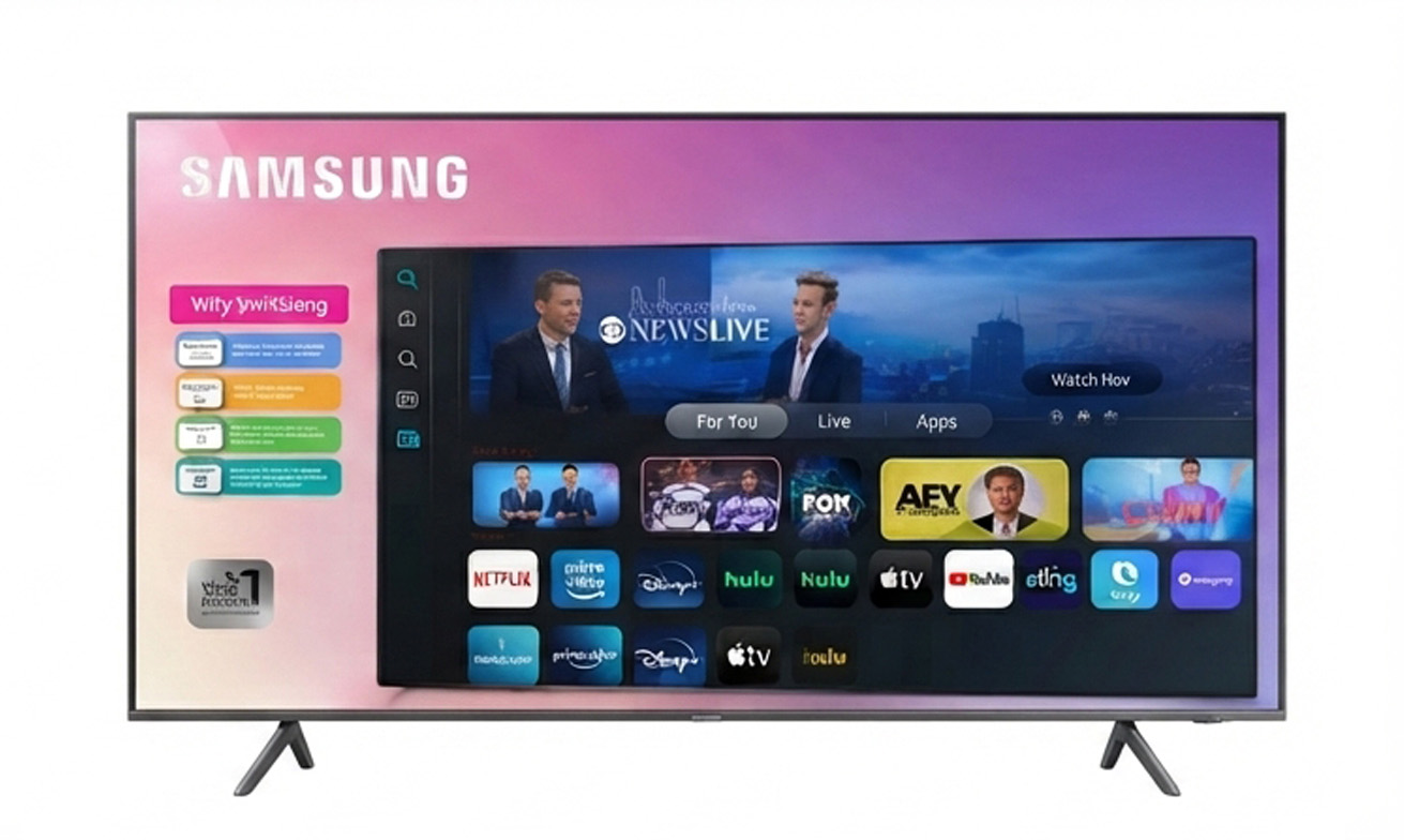 55 (2) Samsung 55" QLED 4K Smart Television - Image 1