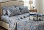 6PCS King Size Bed Sheet - Image 6