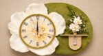 3D Floral Clock - Image 4