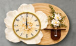 3D Floral Clock - Image 2