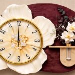 3D Floral Clock