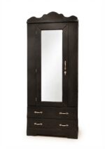 Single Door Wardrobe (Darkoak Flat)